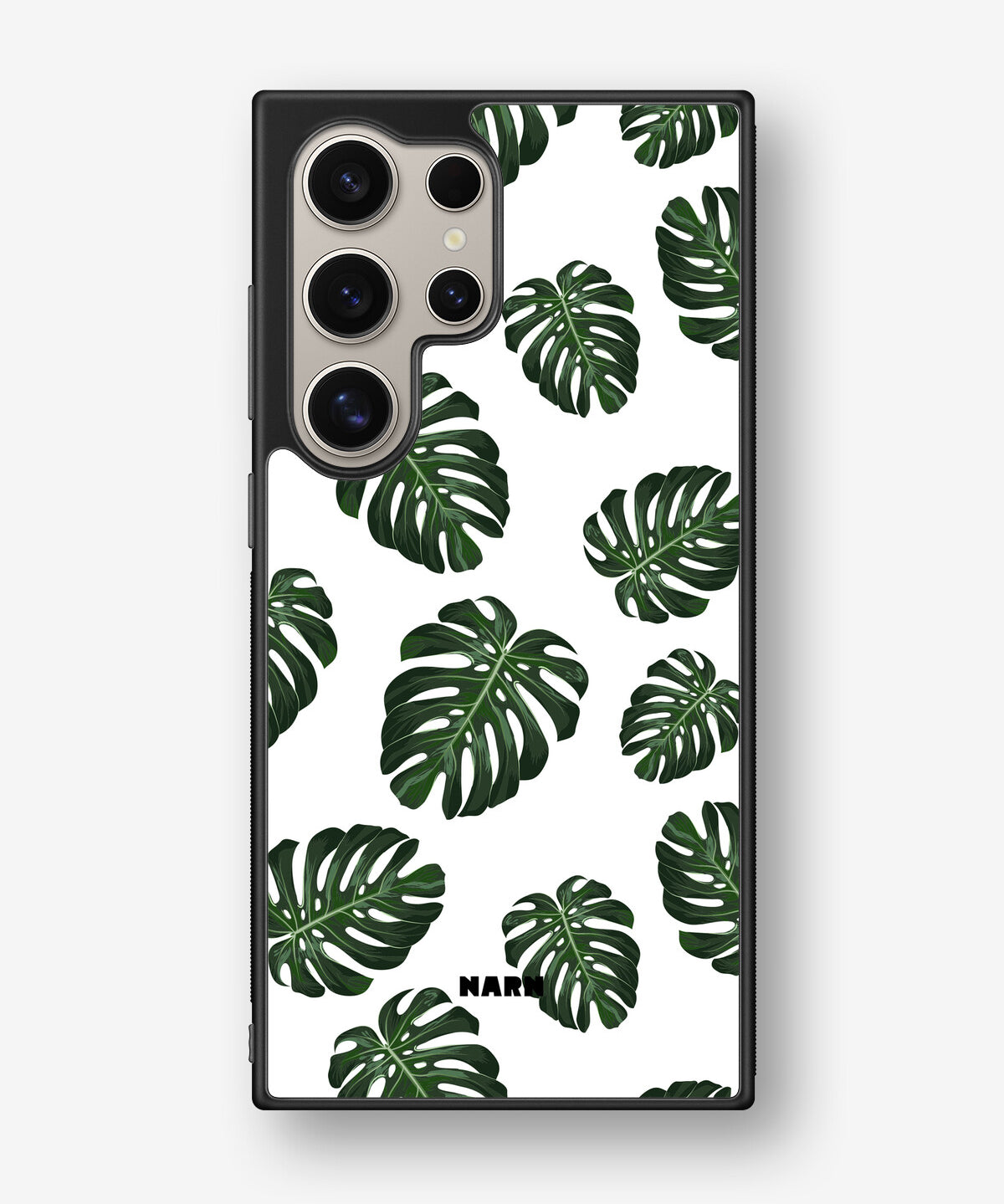 Samsung Galaxy S24 Ultra Hard Case – Monstera Pattern - View 1
