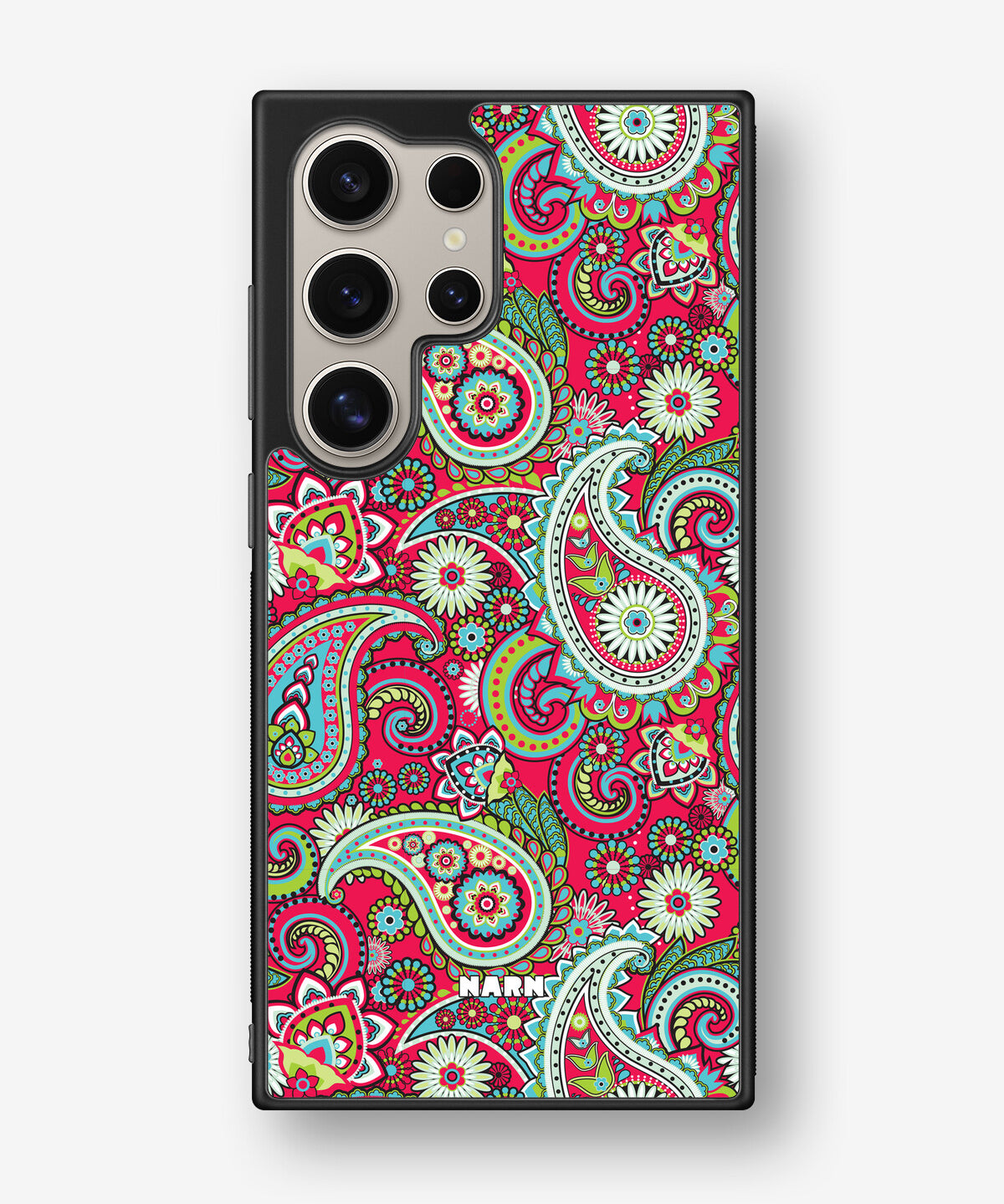 Samsung Galaxy S24 Ultra Hard Case – Paisley Paradise - View 1
