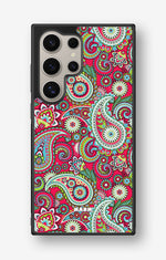 Samsung Galaxy S24 Ultra Hard Case – Paisley Paradise - View 1