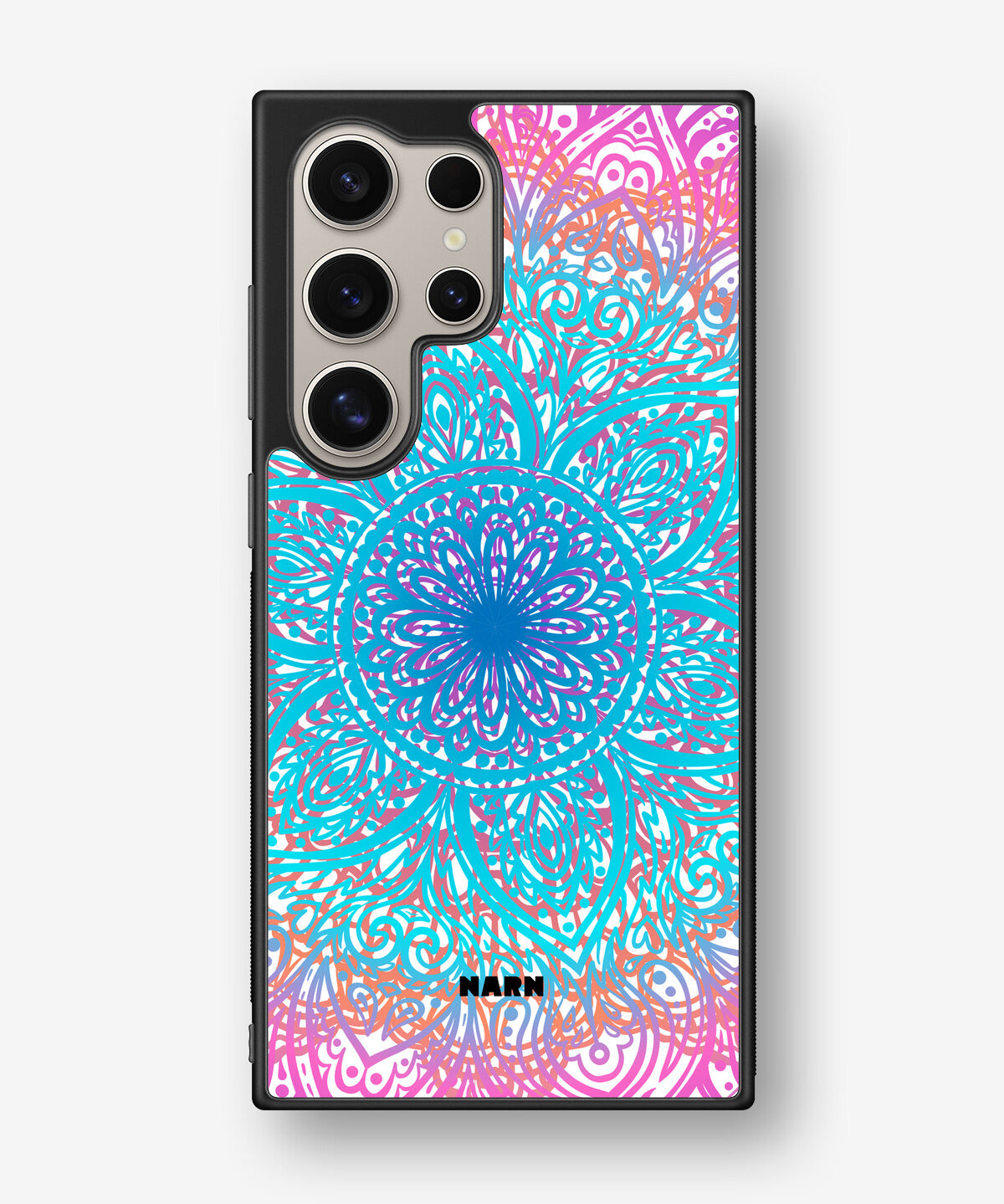 Samsung Galaxy S24 Ultra Hard Case – Pastel Mandala - View 1