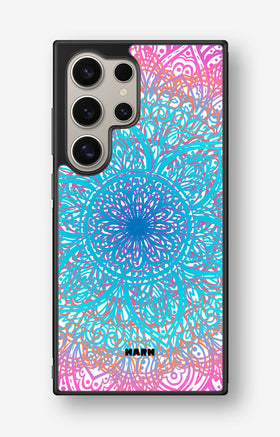 Samsung Galaxy S24 Ultra Hard Case – Pastel Mandala - View 1