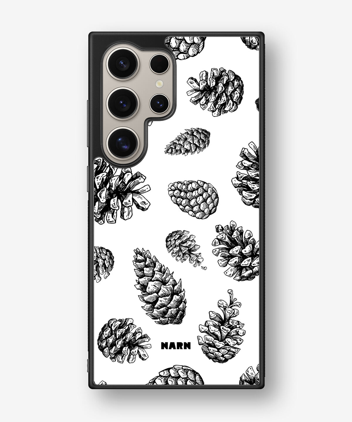 Samsung Galaxy S24 Ultra Hard Case – Pine Cones - View 1