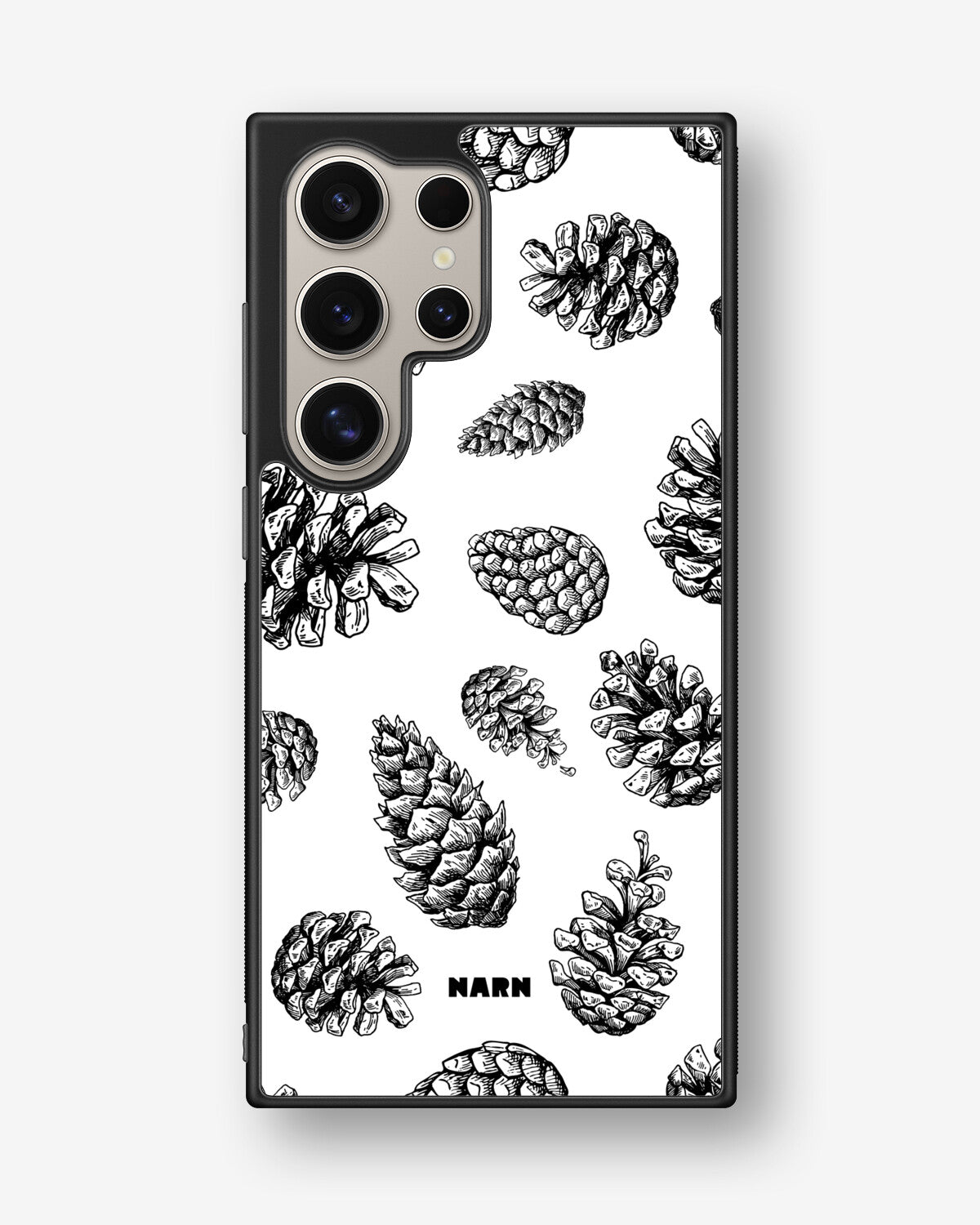 Samsung Galaxy S24 Ultra Hard Case – Pine Cones - View 1