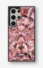 Samsung Galaxy S24 Ultra Hard Case – Pink Crystals - View 1