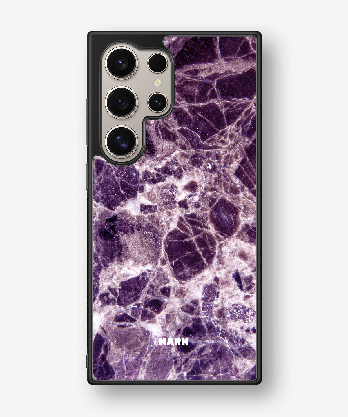 Samsung Galaxy S24 Ultra Hard Case – Purple Marble - View 1