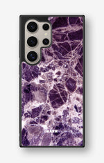 Samsung Galaxy S24 Ultra Hard Case – Purple Marble - View 1