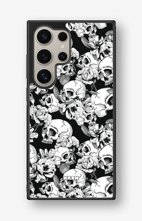 Samsung Galaxy S24 Ultra Hard Case – Skull Garden - View 1