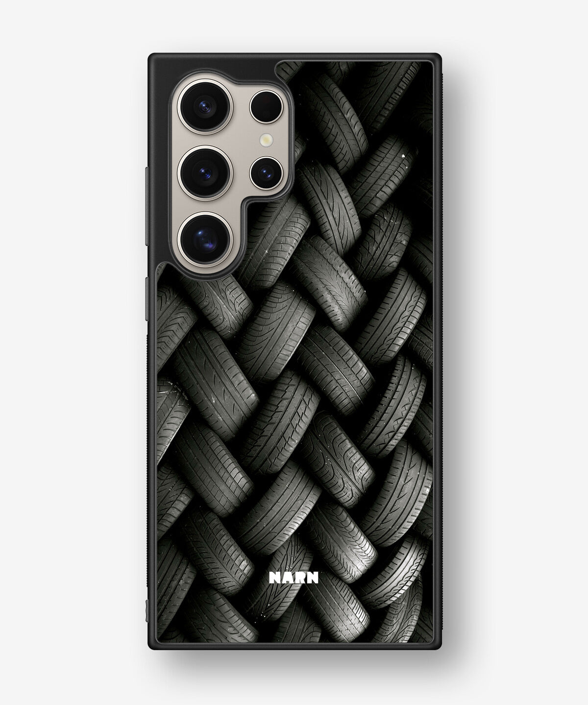 Samsung Galaxy S24 Ultra Hard Case – Tires Wall - View 1