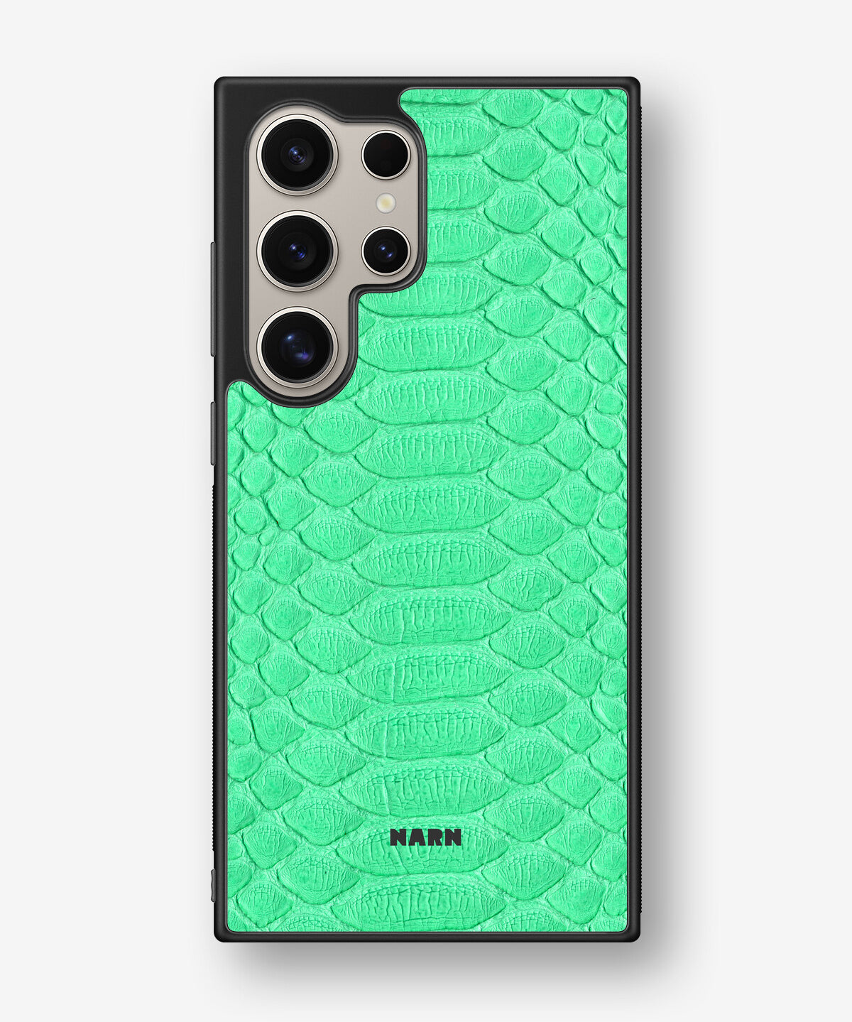 Samsung Galaxy S24 Ultra Hard Case – Turquoise Snake - View 1