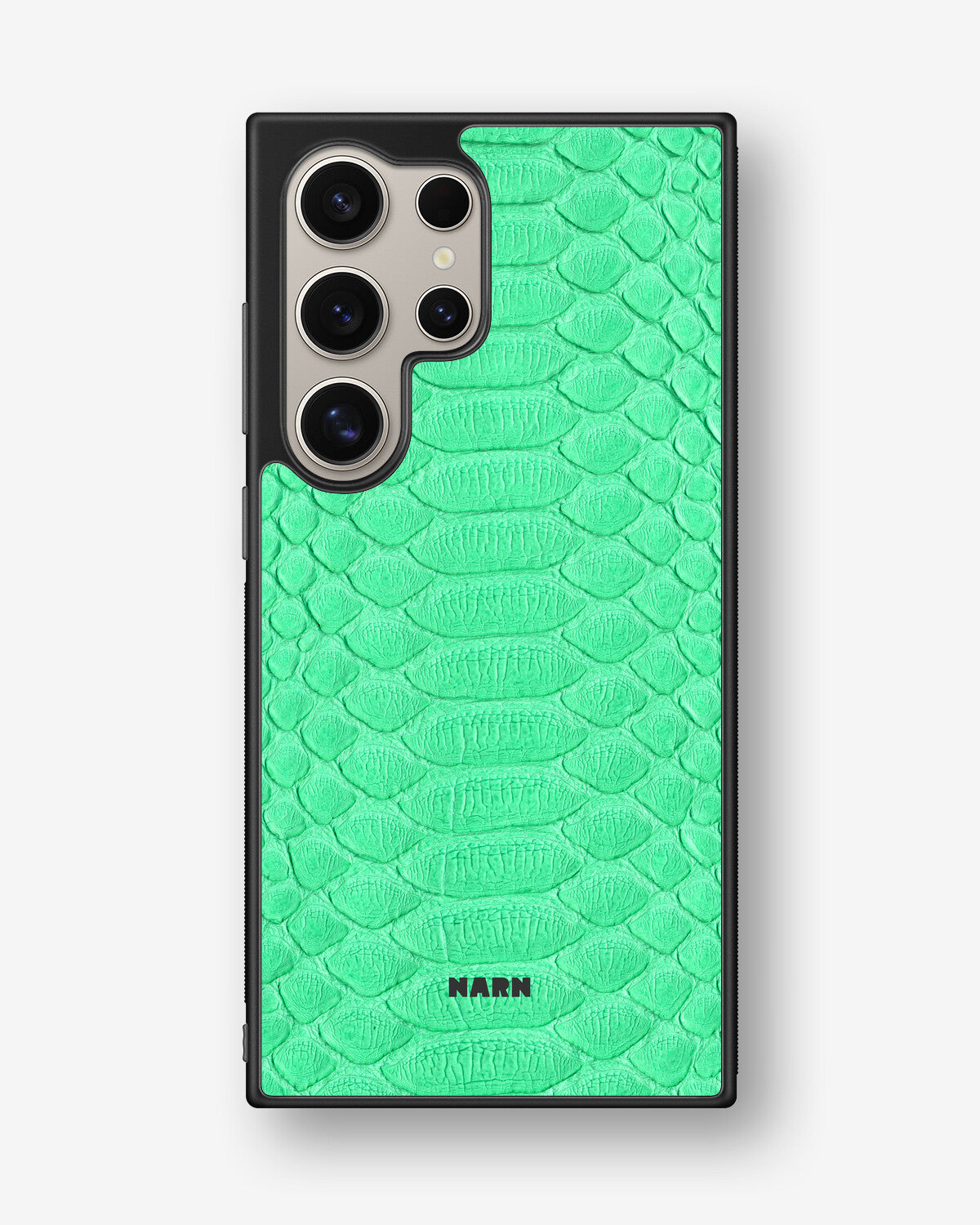 Samsung Galaxy S24 Ultra Hard Case – Turquoise Snake - View 1