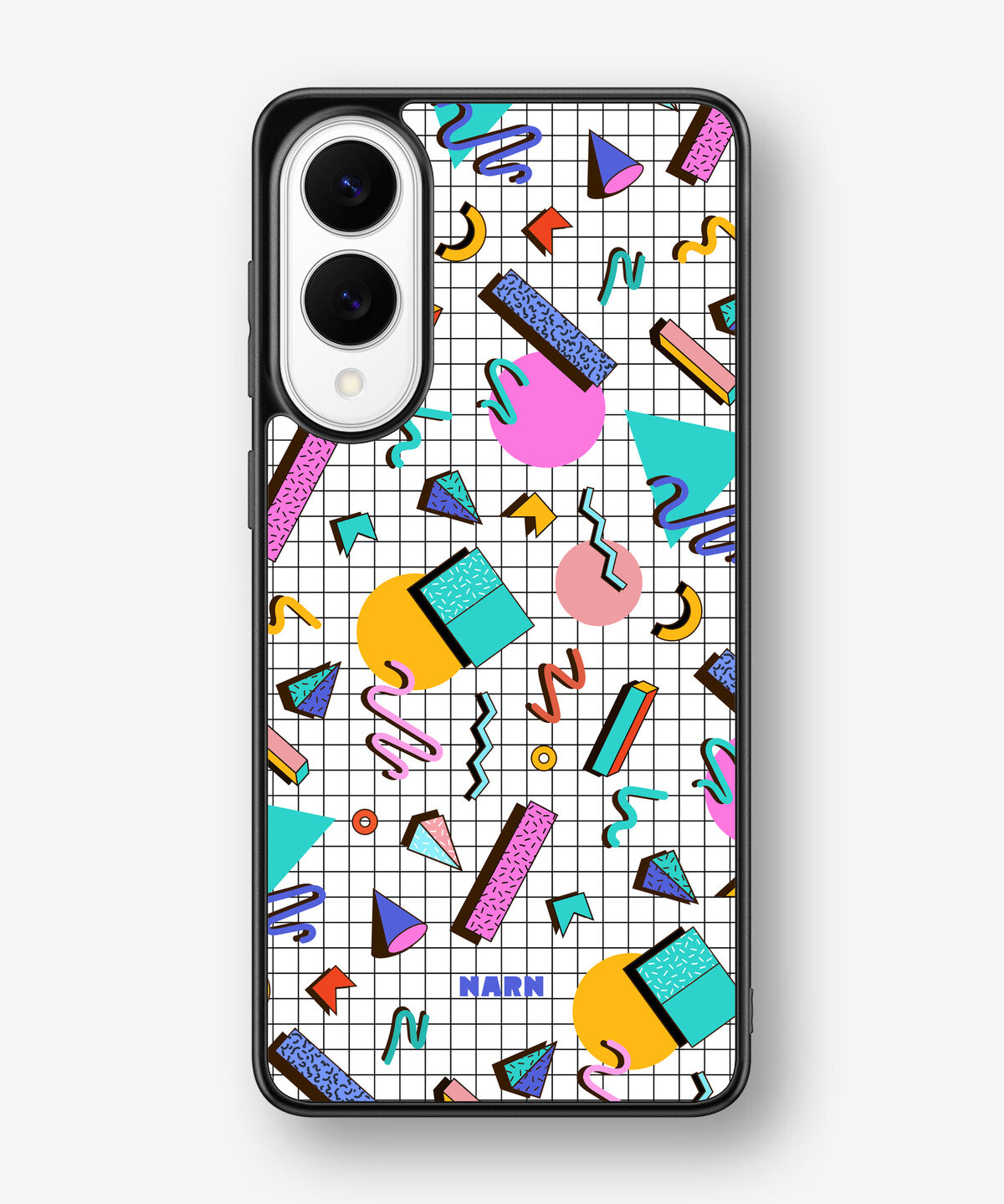 Samsung Galaxy S25 Edge Hard Case – 80s Memphis - View 1