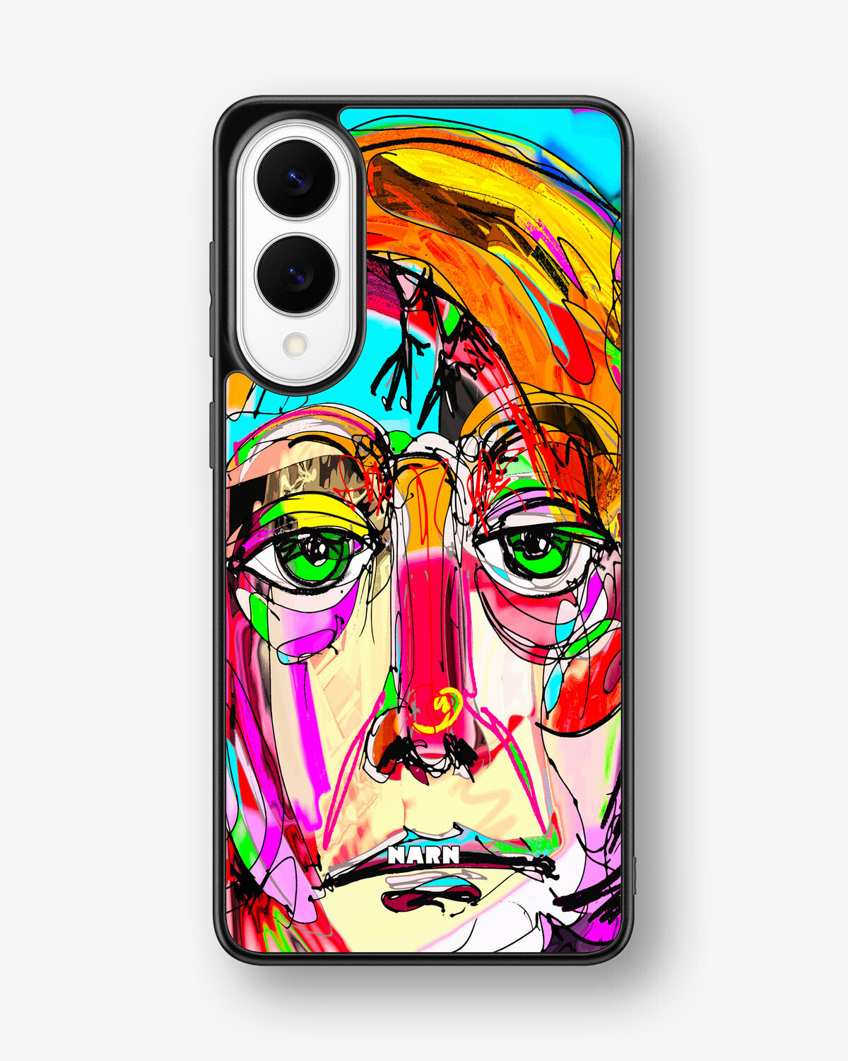 Samsung Galaxy S25 Edge Hard Case – Abstract Portrait - View 1
