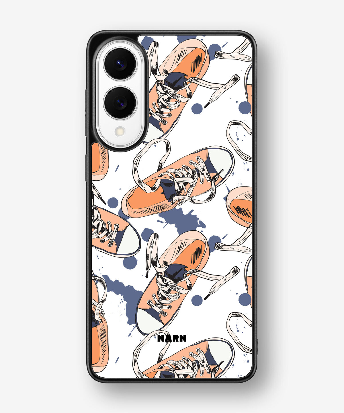 Samsung Galaxy S25 Edge Hard Case – Apricot Sneakers - View 1