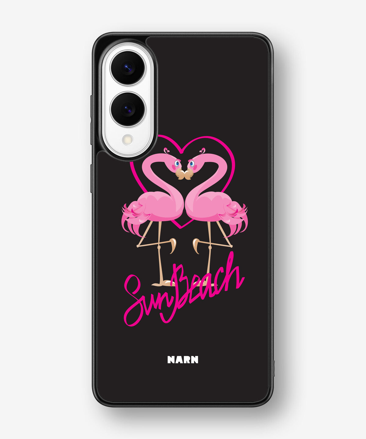 Samsung Galaxy S25 Edge Hard Case – Beach Flamingo - View 1