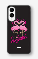 Samsung Galaxy S25 Edge Hard Case – Beach Flamingo - View 1