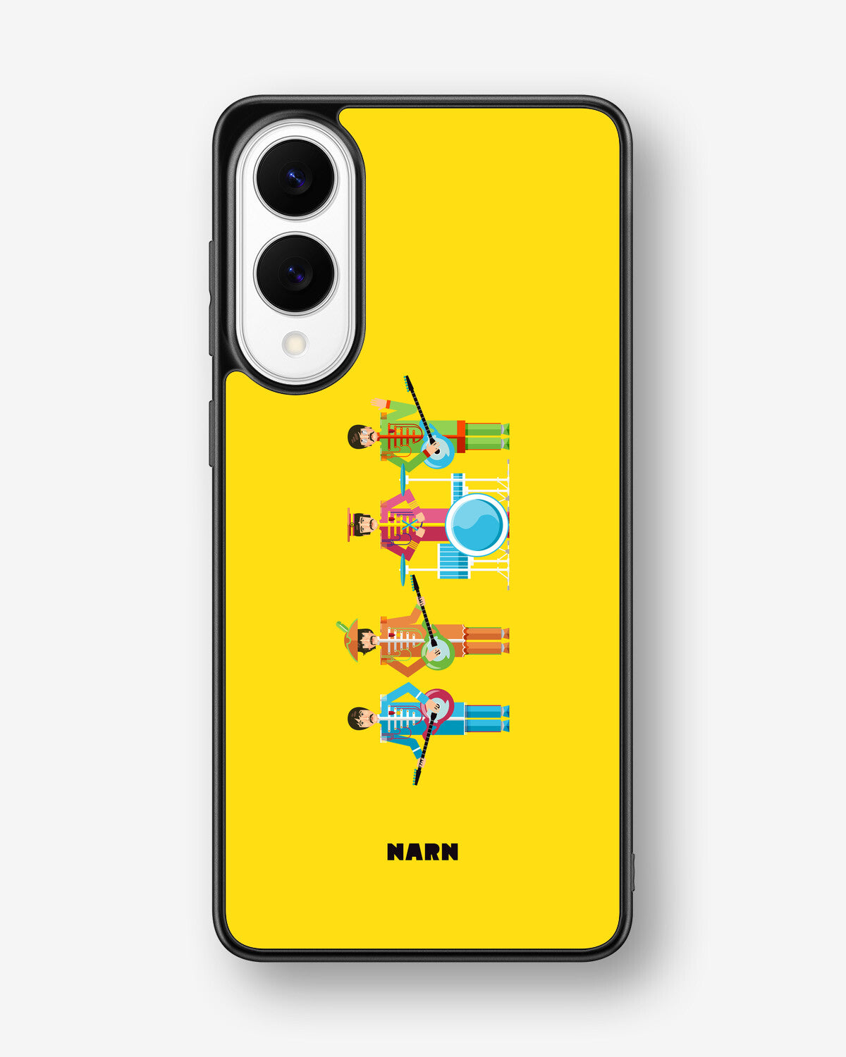 Samsung Galaxy S25 Edge Hard Case – Beatles Yellow - View 1