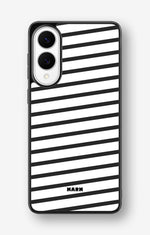 Samsung Galaxy S25 Edge Hard Case – Black Stripes - View 1