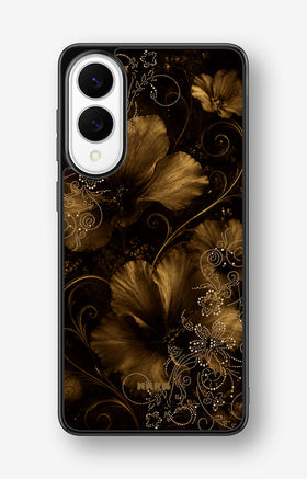 Samsung Galaxy S25 Edge Hard Case – Bloom Noir - View 1