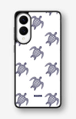 Samsung Galaxy S25 Edge Hard Case – Blue Turtles - View 1