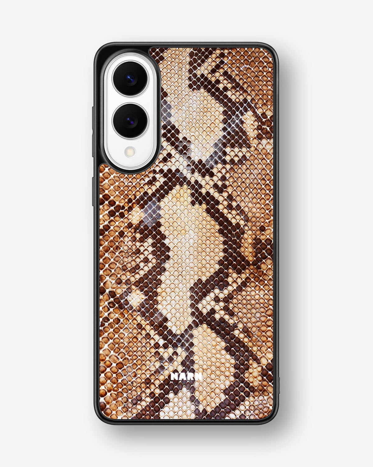 Samsung Galaxy S25 Edge Hard Case – Brown Snakeskin - View 1
