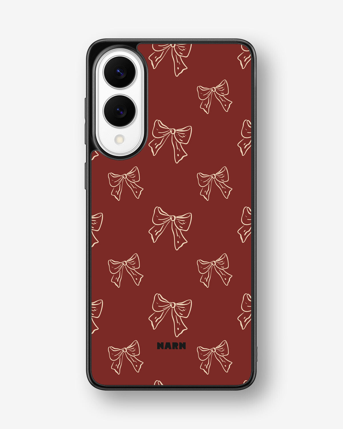Samsung Galaxy S25 Edge Hard Case – Cherry Bows - View 1