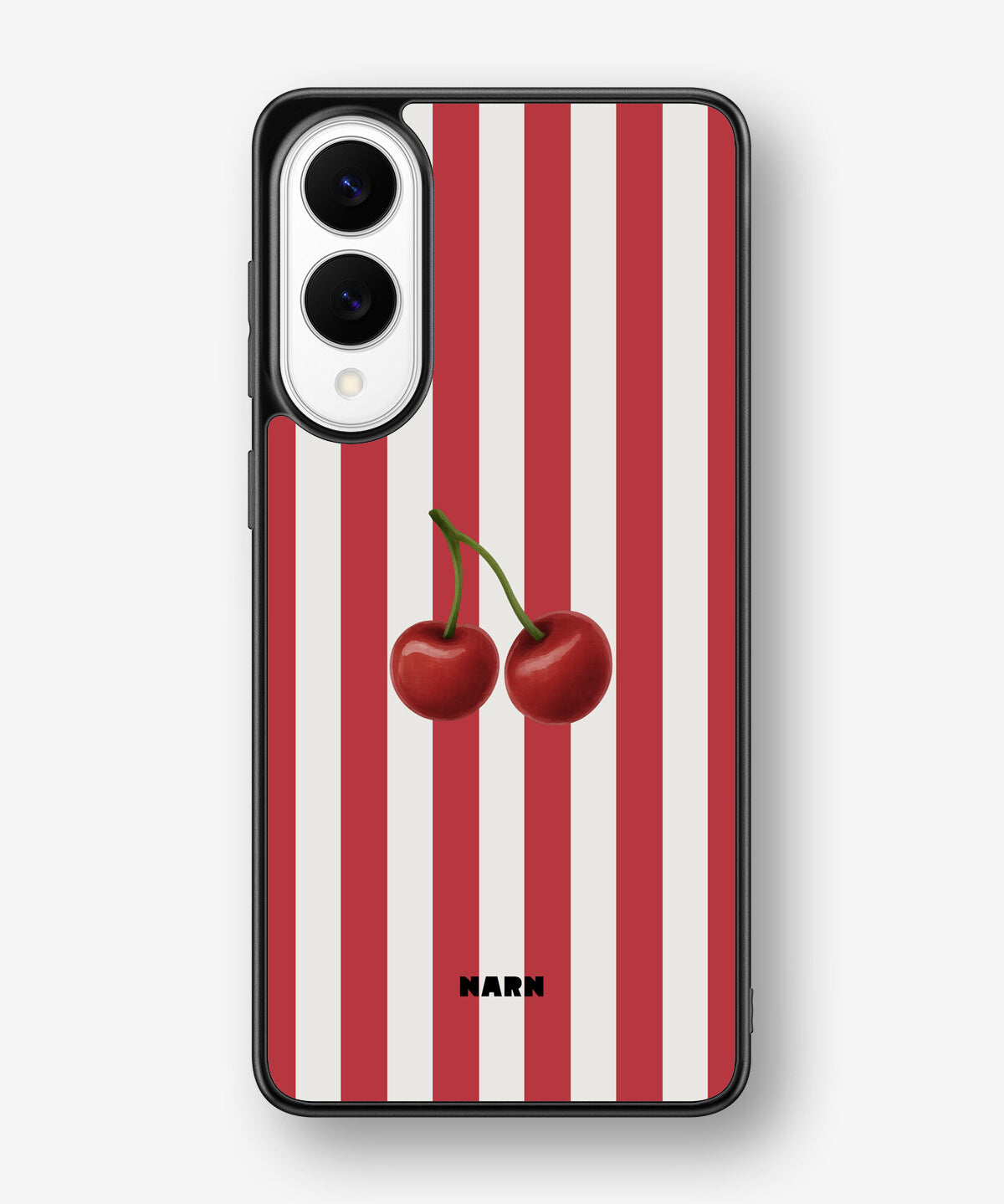 Samsung Galaxy S25 Edge Hard Case – Cherry Stripes - View 1