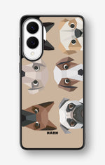 Samsung Galaxy S25 Edge Hard Case – Cute Dogs - View 1