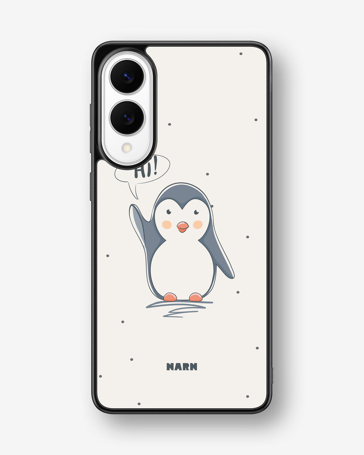 Samsung Galaxy S25 Edge Hard Case – Cute Penguin - View 1