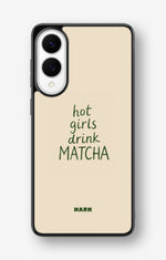 Samsung Galaxy S25 Edge Hard Case – Drink Matcha - View 1