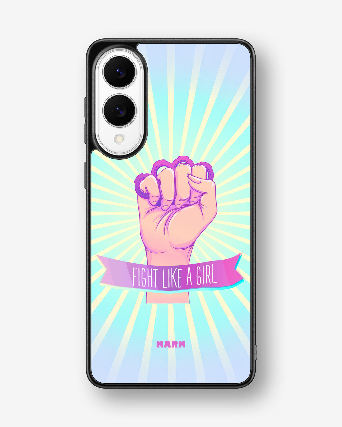 Samsung Galaxy S25 Edge Hard Case – Fight Like A Girl - View 1