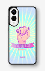 Samsung Galaxy S25 Edge Hard Case – Fight Like A Girl - View 1
