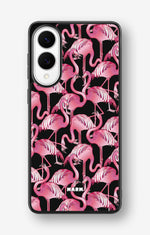 Samsung Galaxy S25 Edge Hard Case – Flamingos - View 1