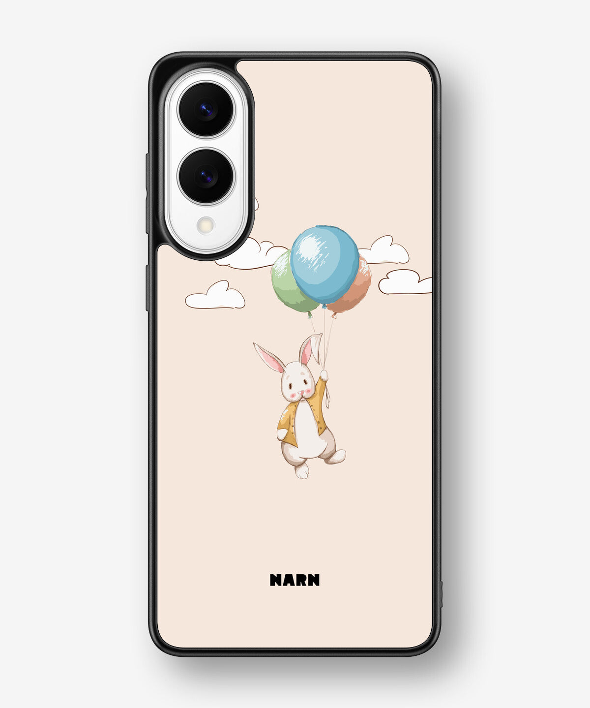 Samsung Galaxy S25 Edge Hard Case – Flying Rabbit - View 1