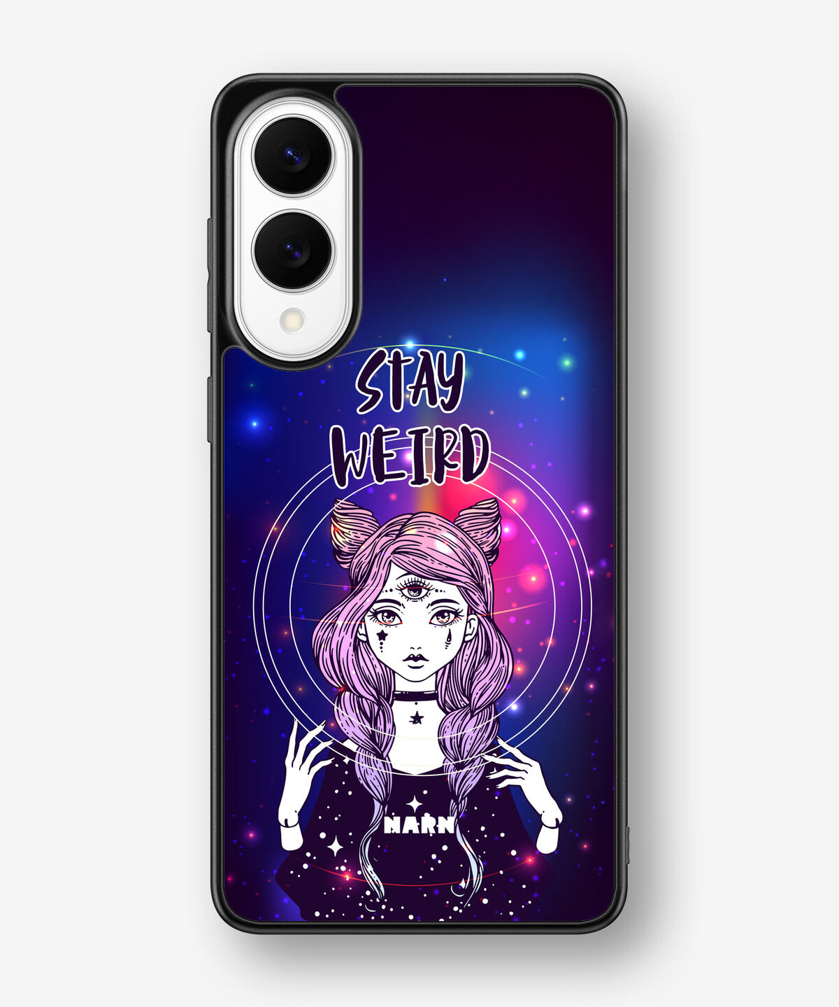 Samsung Galaxy S25 Edge Hard Case – Galactic Weird - View 1