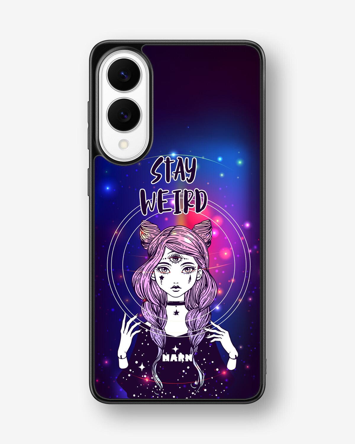 Samsung Galaxy S25 Edge Hard Case – Galactic Weird - View 1