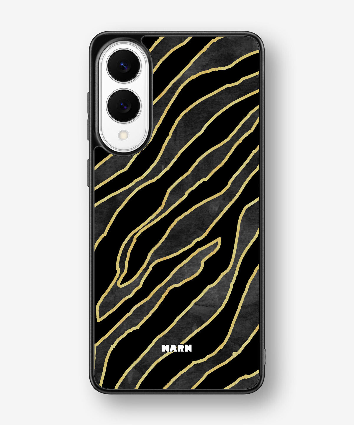 Samsung Galaxy S25 Edge Hard Case – Golden Zebra - View 1