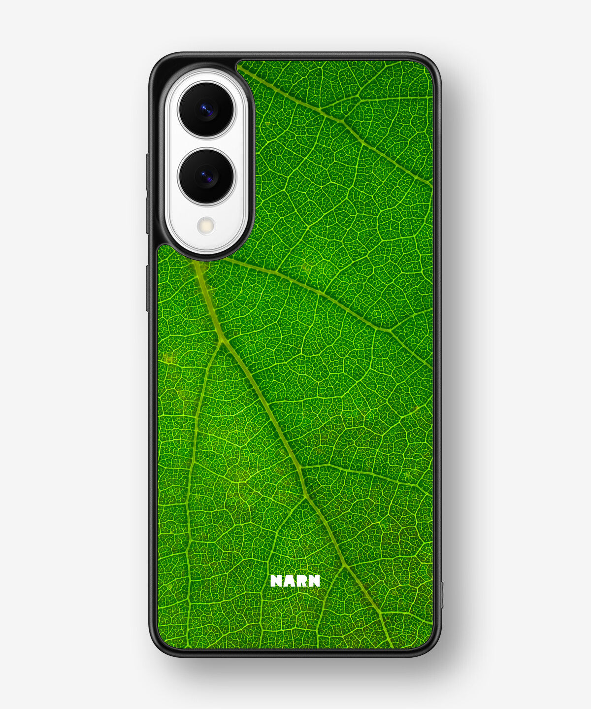 Samsung Galaxy S25 Edge Hard Case – Green Leafy - View 1