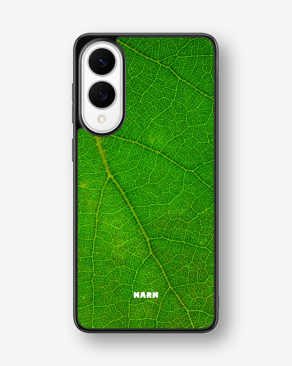 Samsung Galaxy S25 Edge Hard Case – Green Leafy - View 1