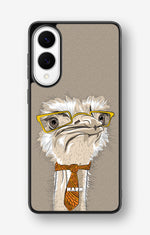 Samsung Galaxy S25 Edge Hard Case – Hipster Ostrich - View 1