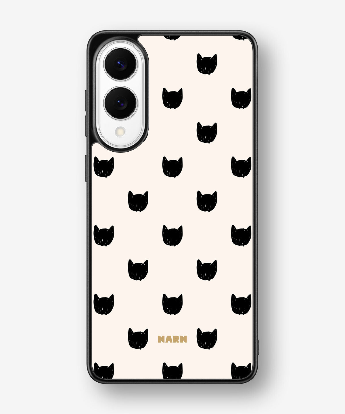 Samsung Galaxy S25 Edge Hard Case – Kitty Dots - View 1