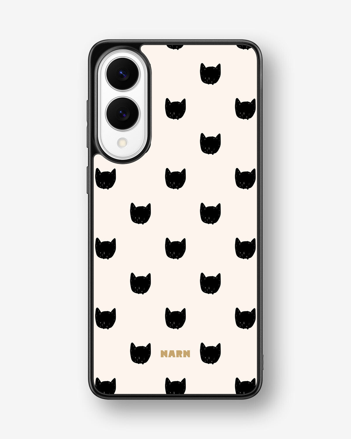 Samsung Galaxy S25 Edge Hard Case – Kitty Dots - View 1