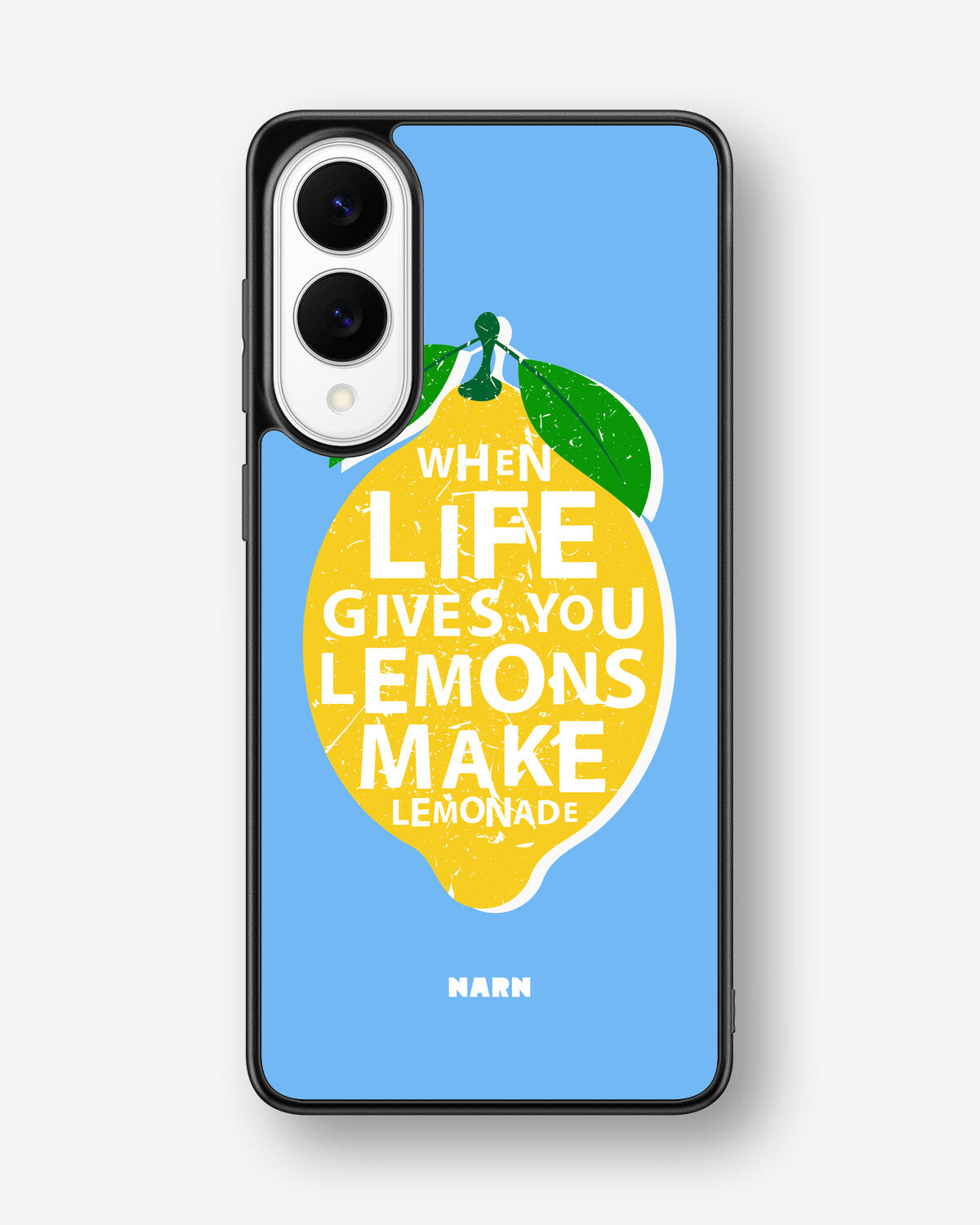 Samsung Galaxy S25 Edge Hard Case – Lemon Quote - View 1
