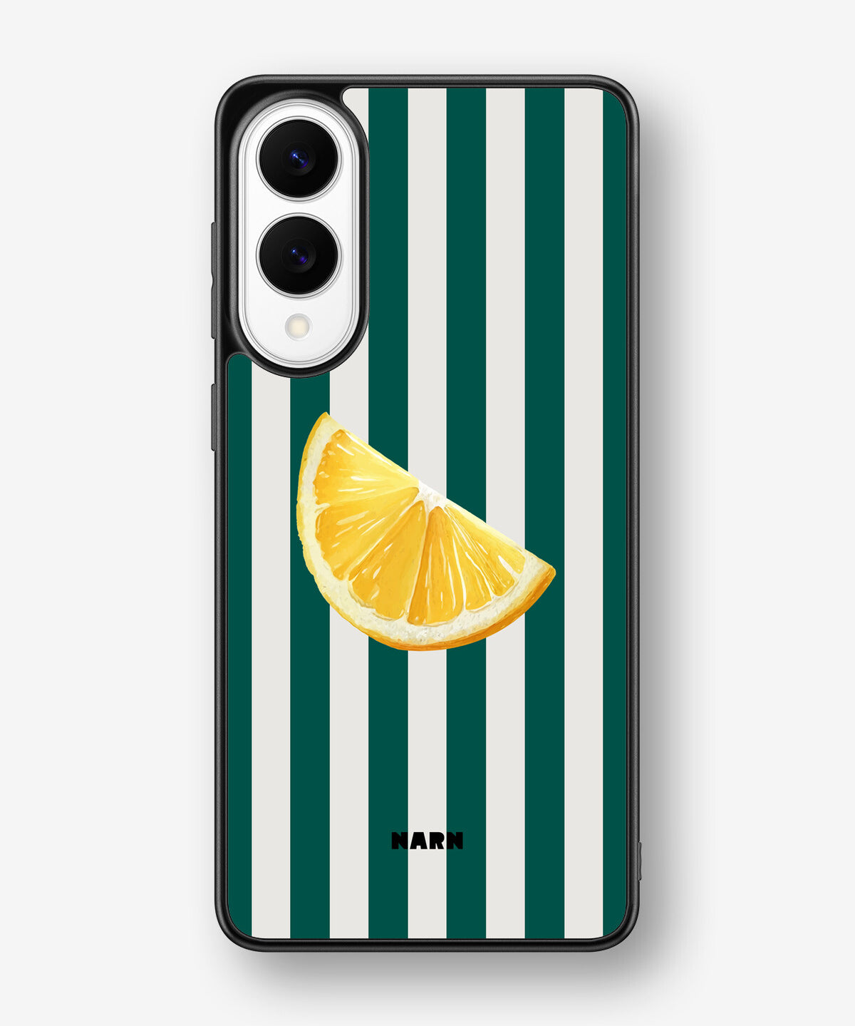 Samsung Galaxy S25 Edge Hard Case – Lemon Stripes - View 1