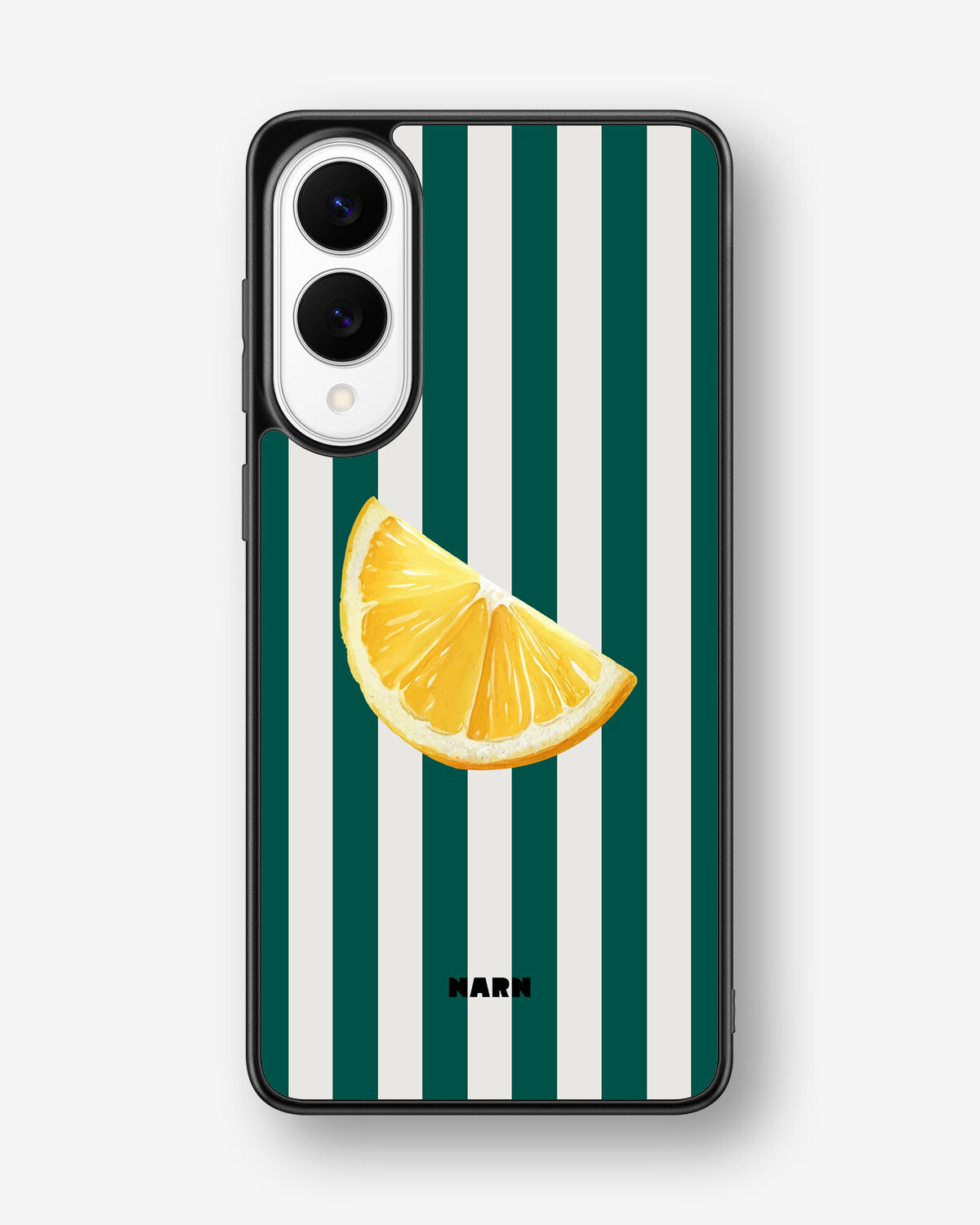 Samsung Galaxy S25 Edge Hard Case – Lemon Stripes - View 1