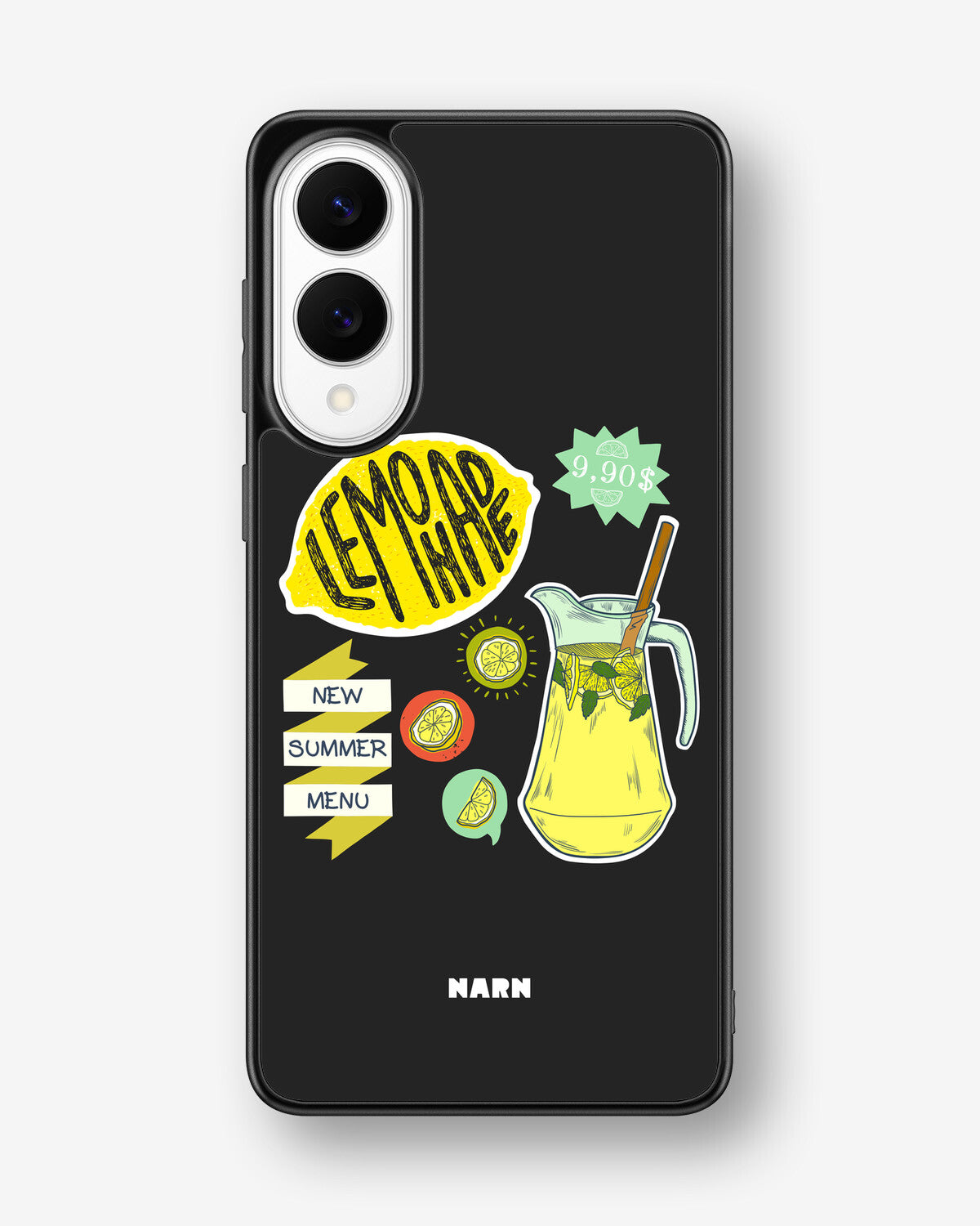 Samsung Galaxy S25 Edge Hard Case – Lemon Summer - View 1
