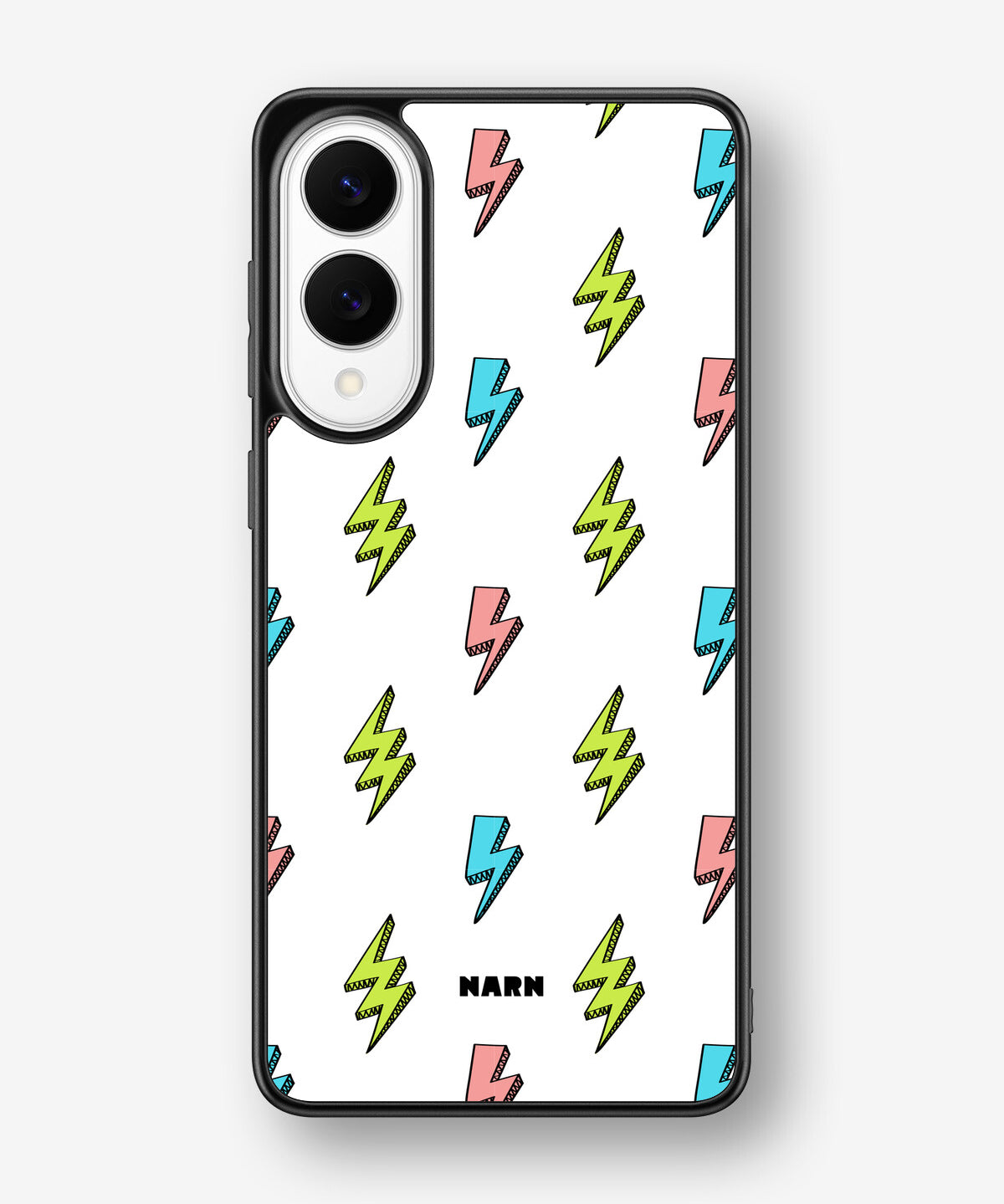 Samsung Galaxy S25 Edge Hard Case – Lightning Bolts - View 1