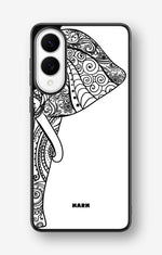 Samsung Galaxy S25 Edge Hard Case – Mandala Elephant - View 1