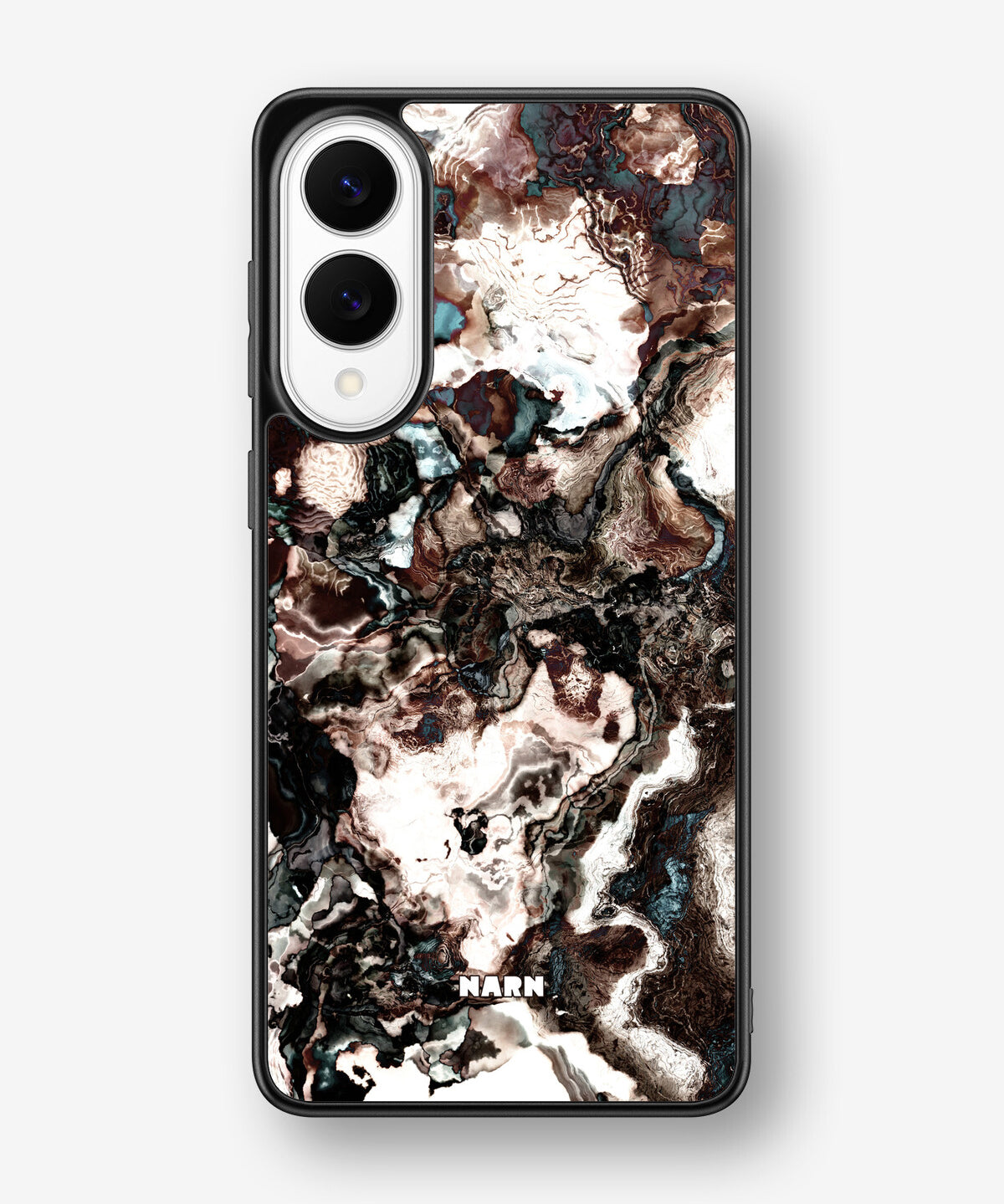 Samsung Galaxy S25 Edge Hard Case – Marble Brown - View 1