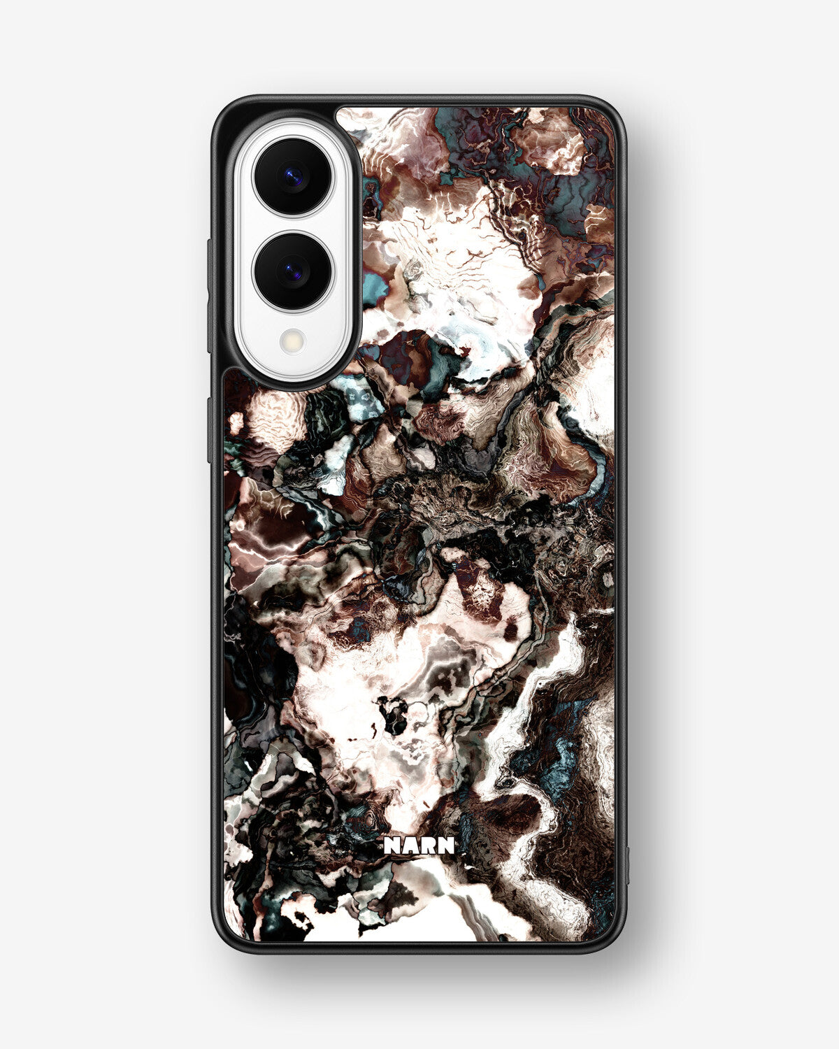 Samsung Galaxy S25 Edge Hard Case – Marble Brown - View 1