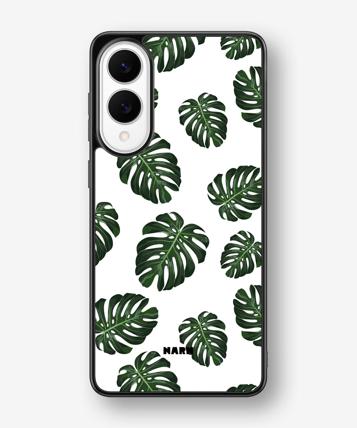 Samsung Galaxy S25 Edge Hard Case – Monstera Pattern - View 1